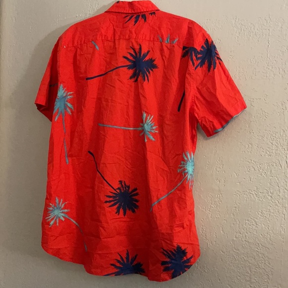 Bonobos Riviera Slim Fit Palm Print Shirt - Picture 11 of 12